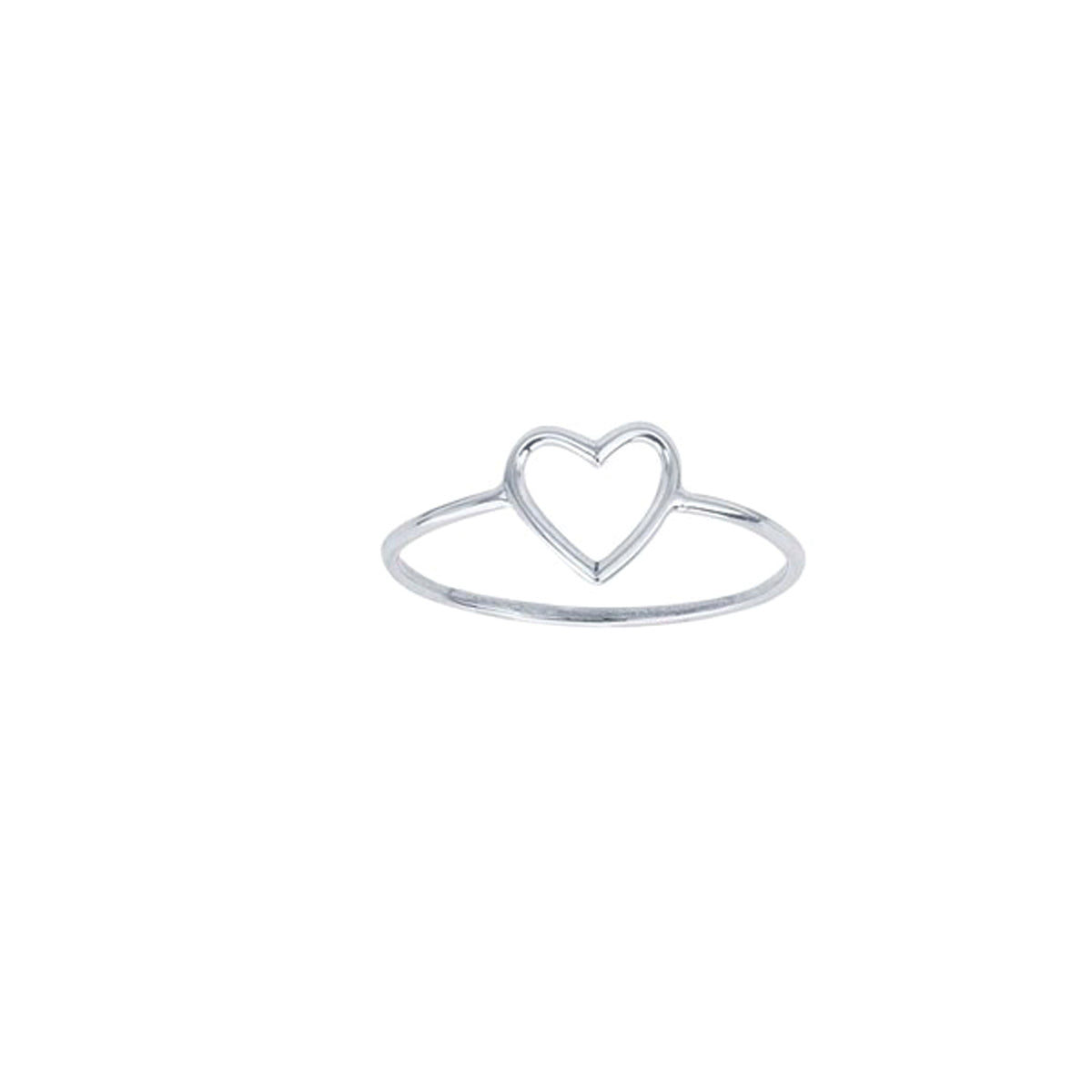 Simple Heart Ring • Valentines Day Gift • Custom Ring • Womens Handmade  Jewelry • For Her •